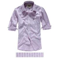 heren abercrombie fitch gestreept lang overhemd moose logo litch purper Hot Verkoop Mode jff3o781